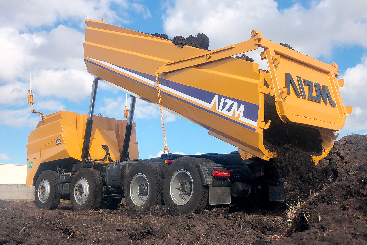 Escavadeira Anfibia remotamente controlado AIZM MACHINES