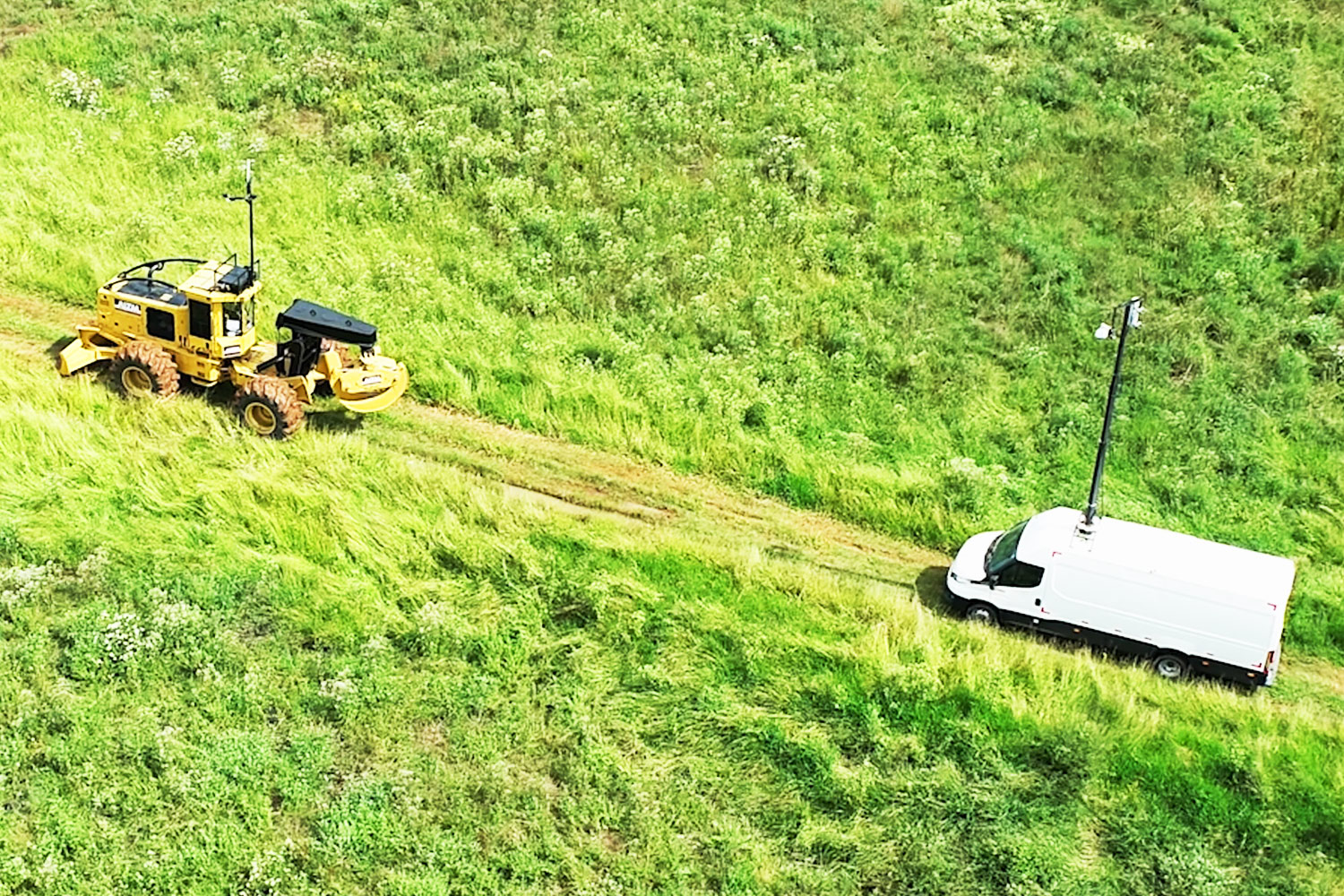 skidders não tripulado AIZM