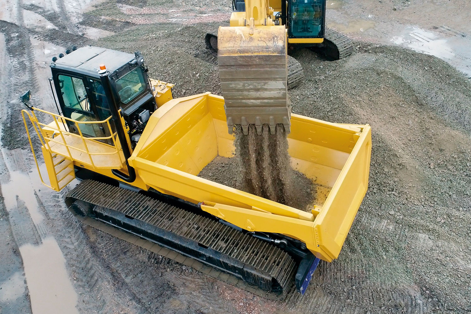 Track dumper remotamente controlado AIZM MACHINES
