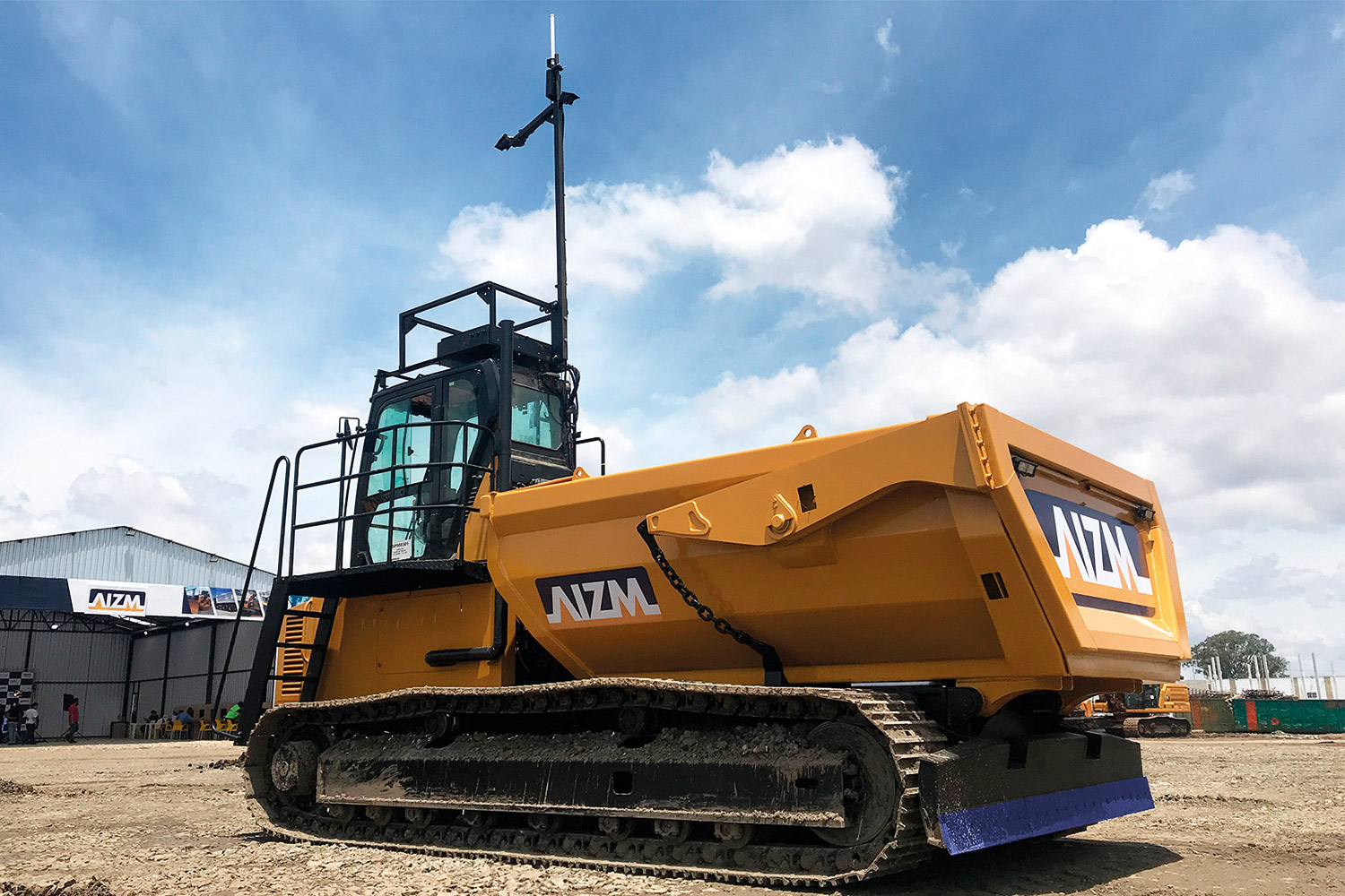 Track dumper remotamente controlado AIZM MACHINES