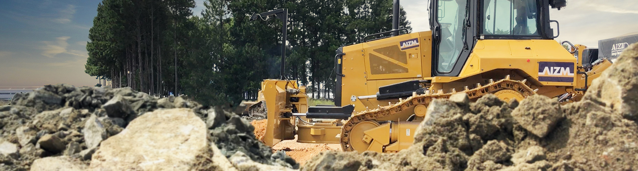 trator D5 remotamente controlado AIZM